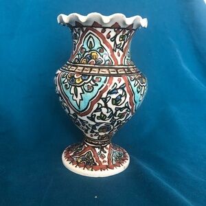Vintage Hand Painted Vase